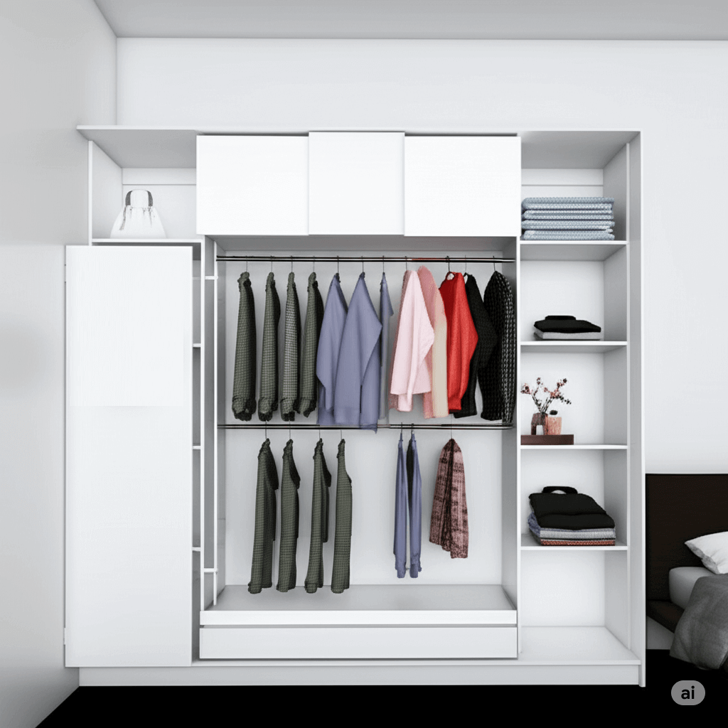 Stand Alone Sliding Door Robe 8