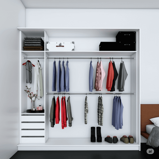 Stand Alone Sliding Door Robe 7