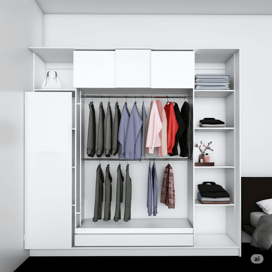 Stand Alone Sliding Door Robe 8